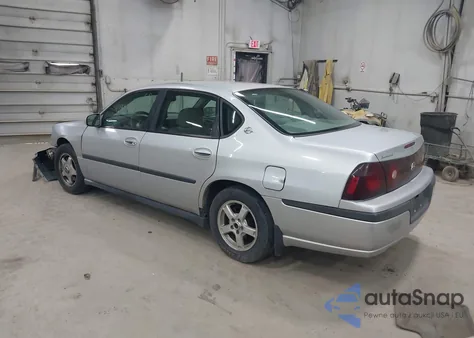 2003 Chevrolet Impala from USA, damaged, VIN 2G1WF52E039455075